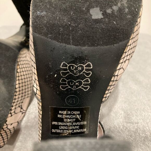 Iron Fist Caught Kewpie Killer Platform Heels - Picture 11 of 15